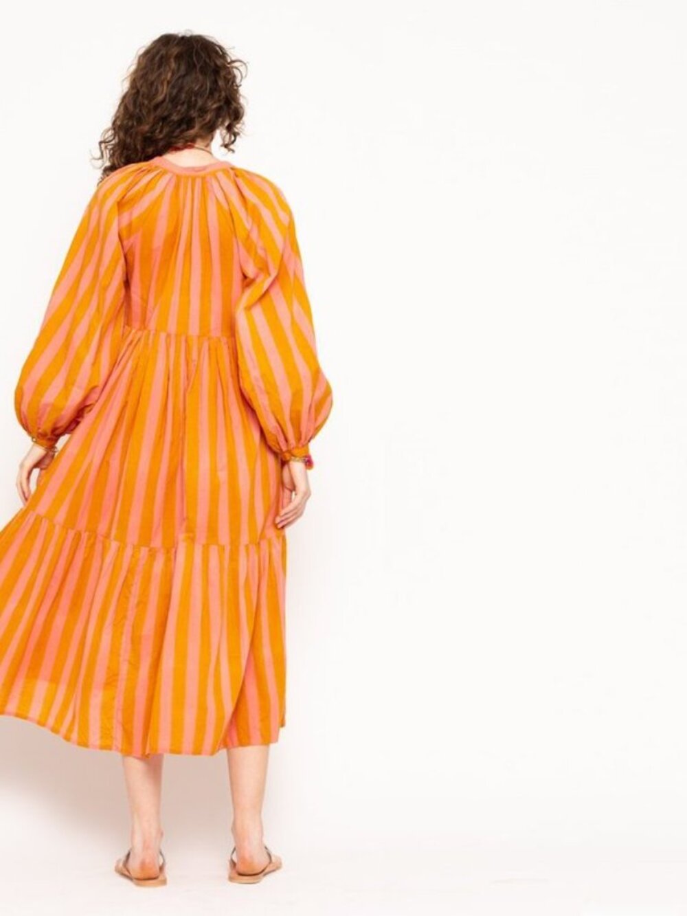 Matta Jaya Riviera dress in peach & pink. Size S. Brand new. Sold out online. - Picture 5 of 5